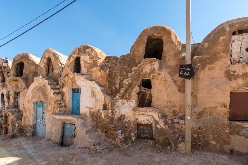 altes Dorf in Ksar Tunesien - war Drehort für den Krieg der Sterne