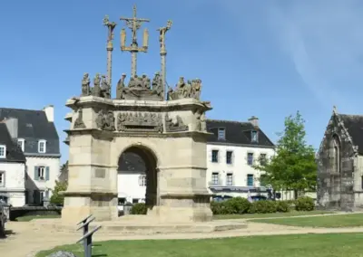 Kalvarienberg Pleyben Bretagne