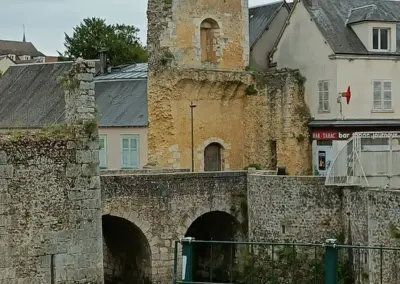 Ruine an der Eure in Chartres