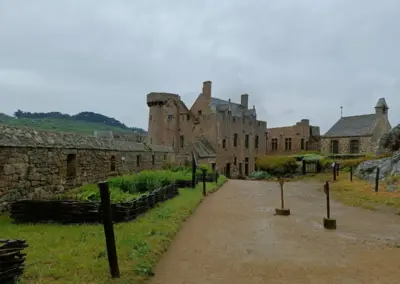 Kräutergarten im Fort La Latte