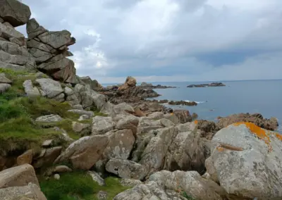 Küsten von Le Debin - Rückseite Pointe de Primel