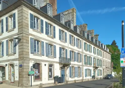 Häuserwand in Morlaix