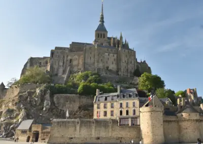 Nahansicht vom Le Mont Saint Michel