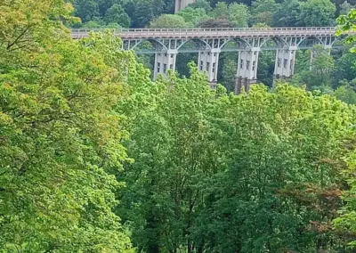 Viaduc de Toupin - Brücke von 1903 in Saint Brieuc, Bretagne